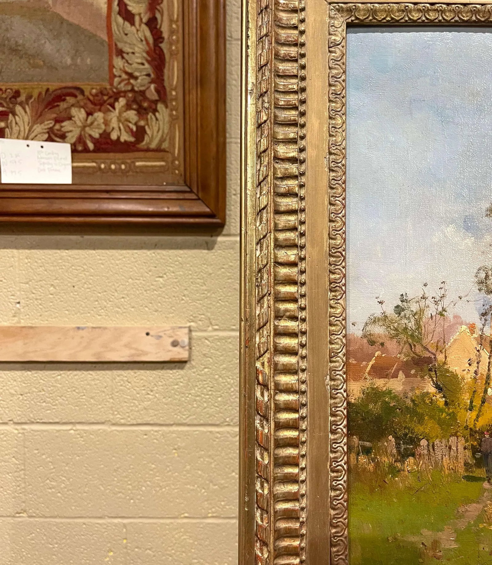 19th Century Framed Landscape Oil Painting Signed Lievin for E. Galien-Laloue - 10