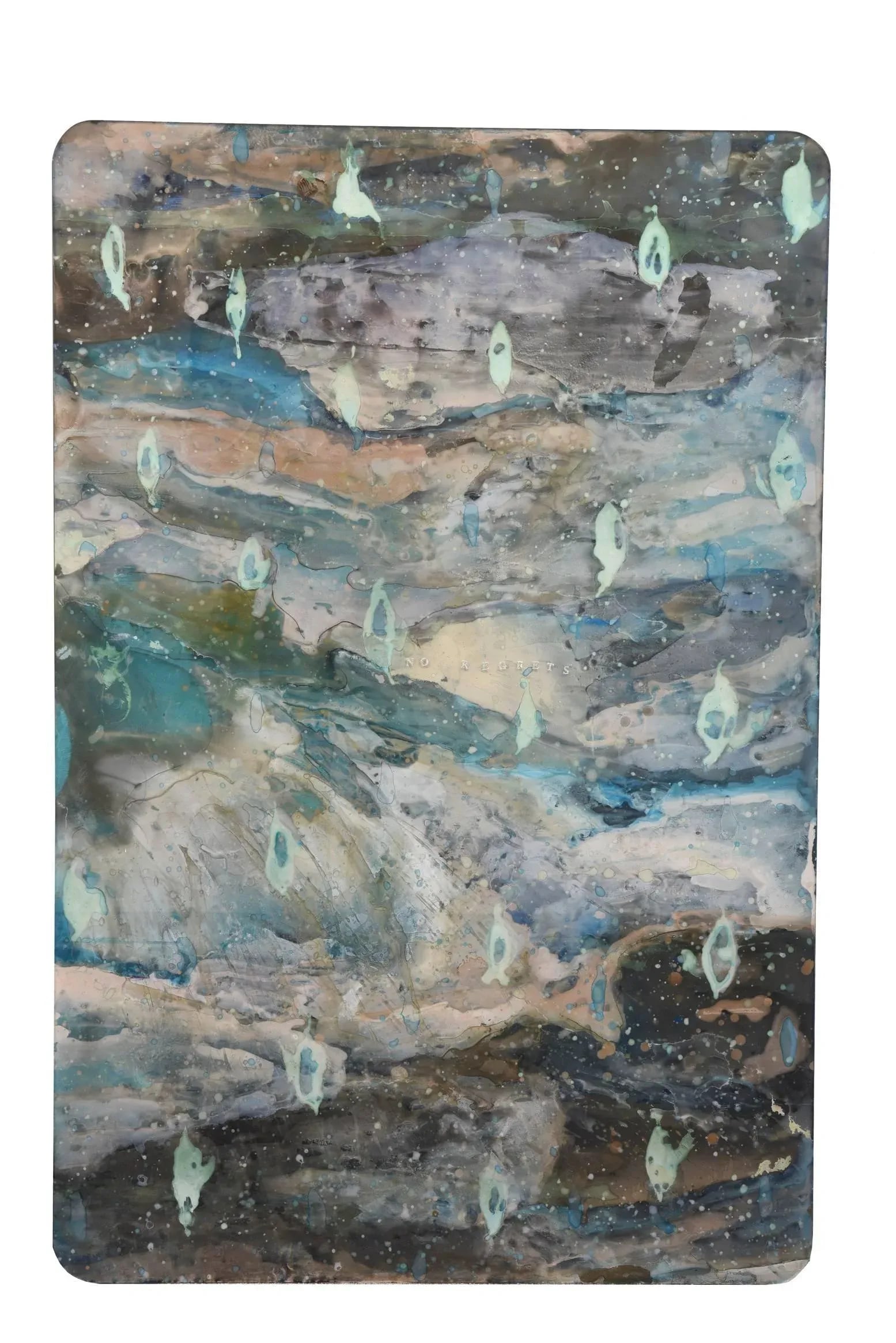 One of a Kind Mixed-Media Signed Painting by Robert Bery Titled "I Love Miracles" - 7