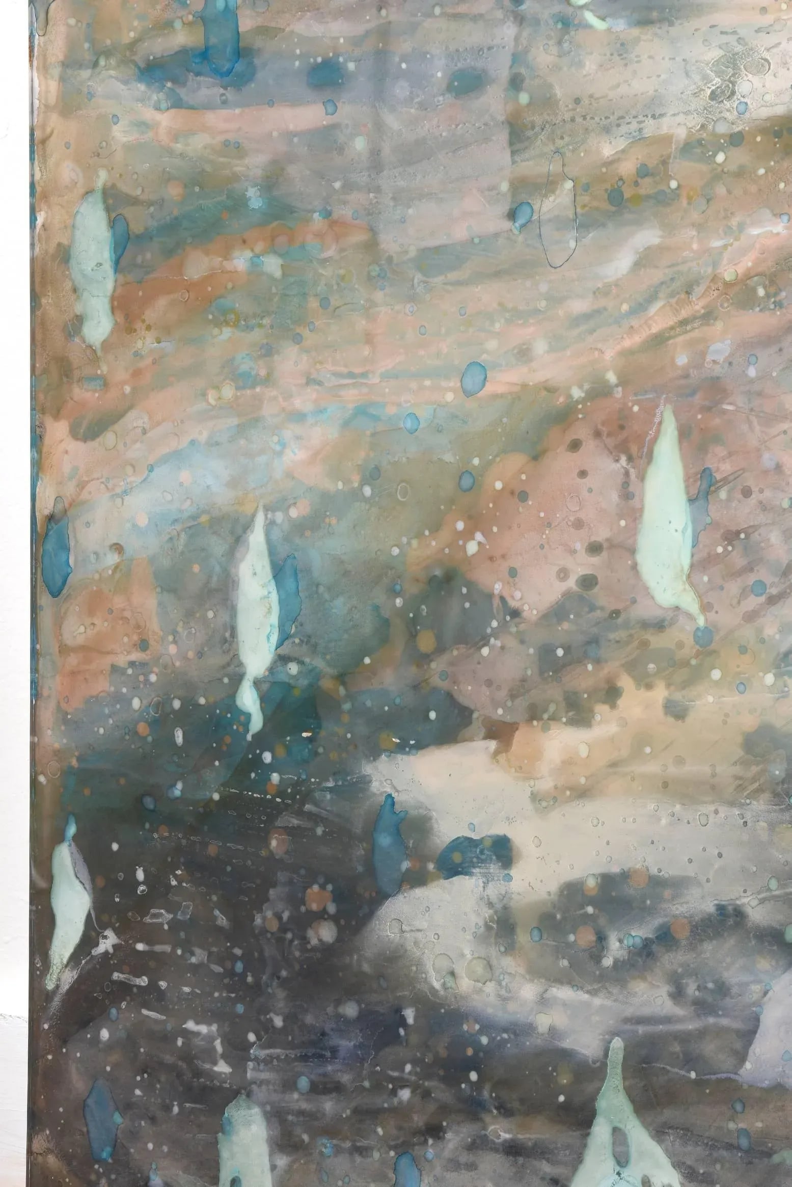 One of a Kind Mixed-Media Signed Painting by Robert Bery Titled "I Love Miracles" - 8