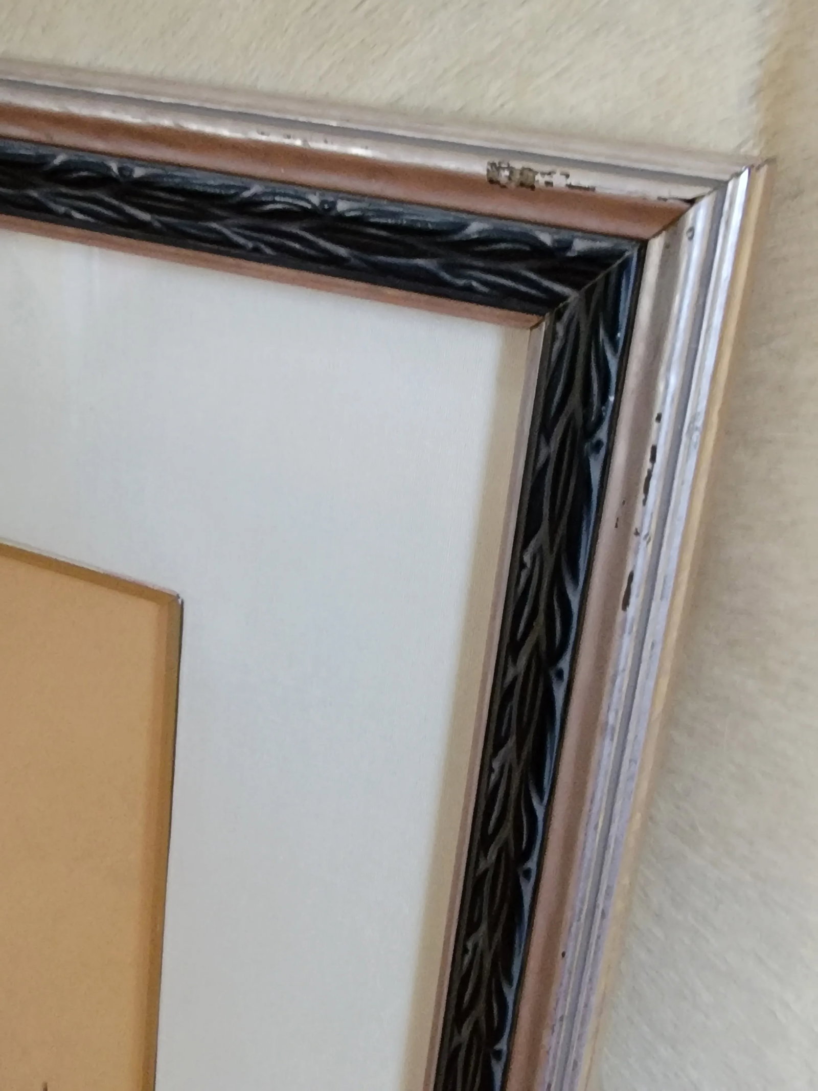 Vintage Allen Kay Framed Abstract Figurative Charcoal Drawing - 8