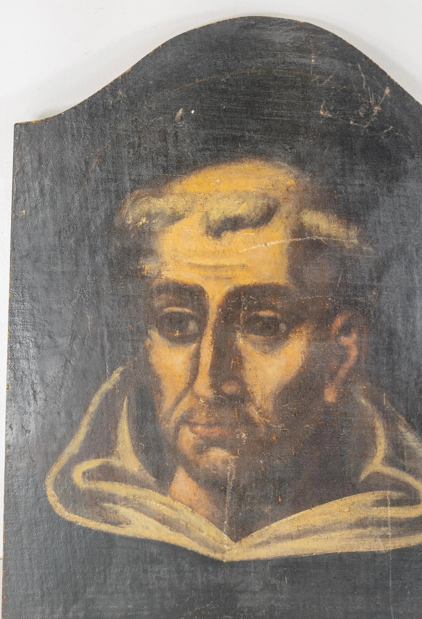 18th Century Italian or Spanish Old Master Painting of a Saint - 3