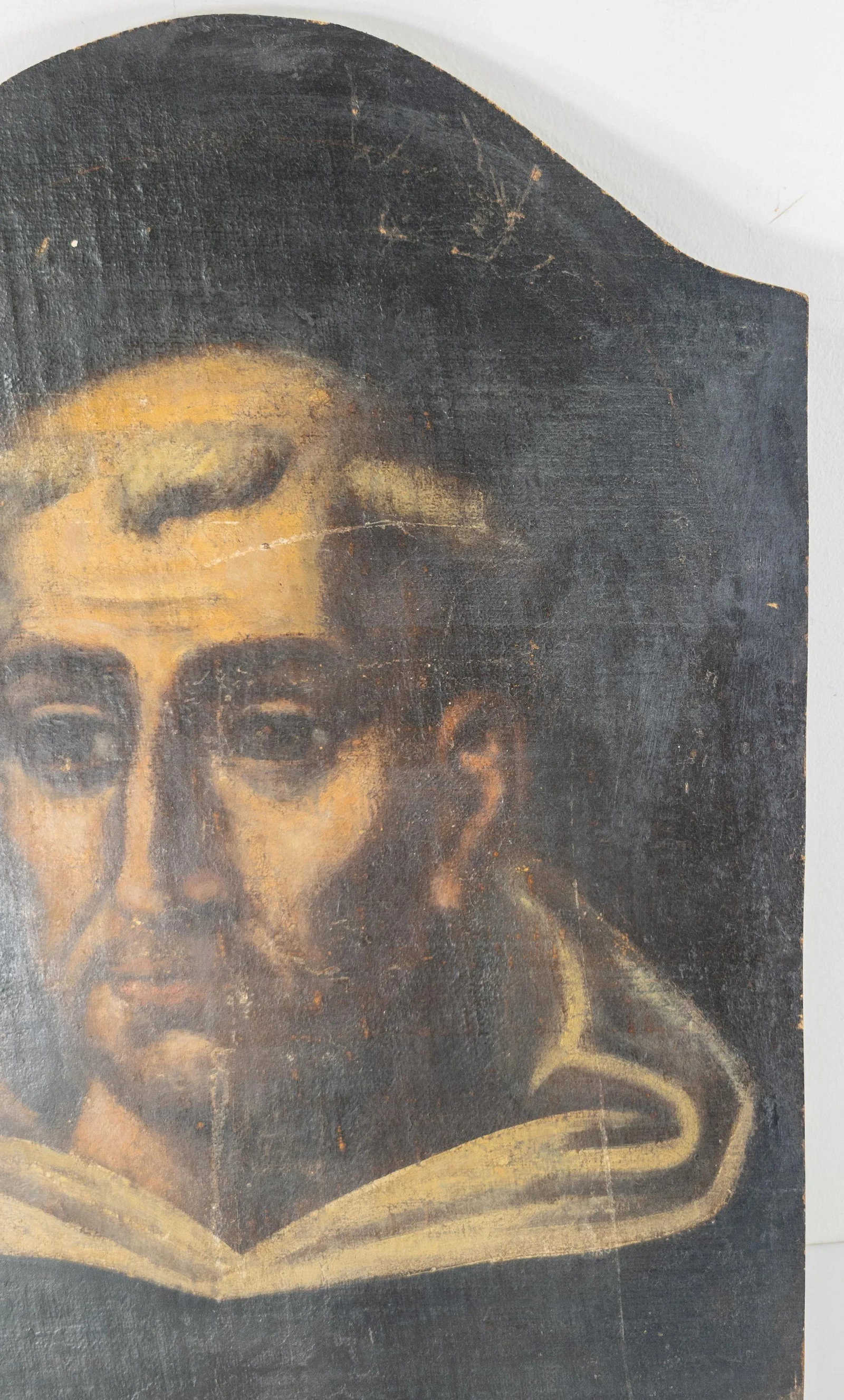 18th Century Italian or Spanish Old Master Painting of a Saint - 4