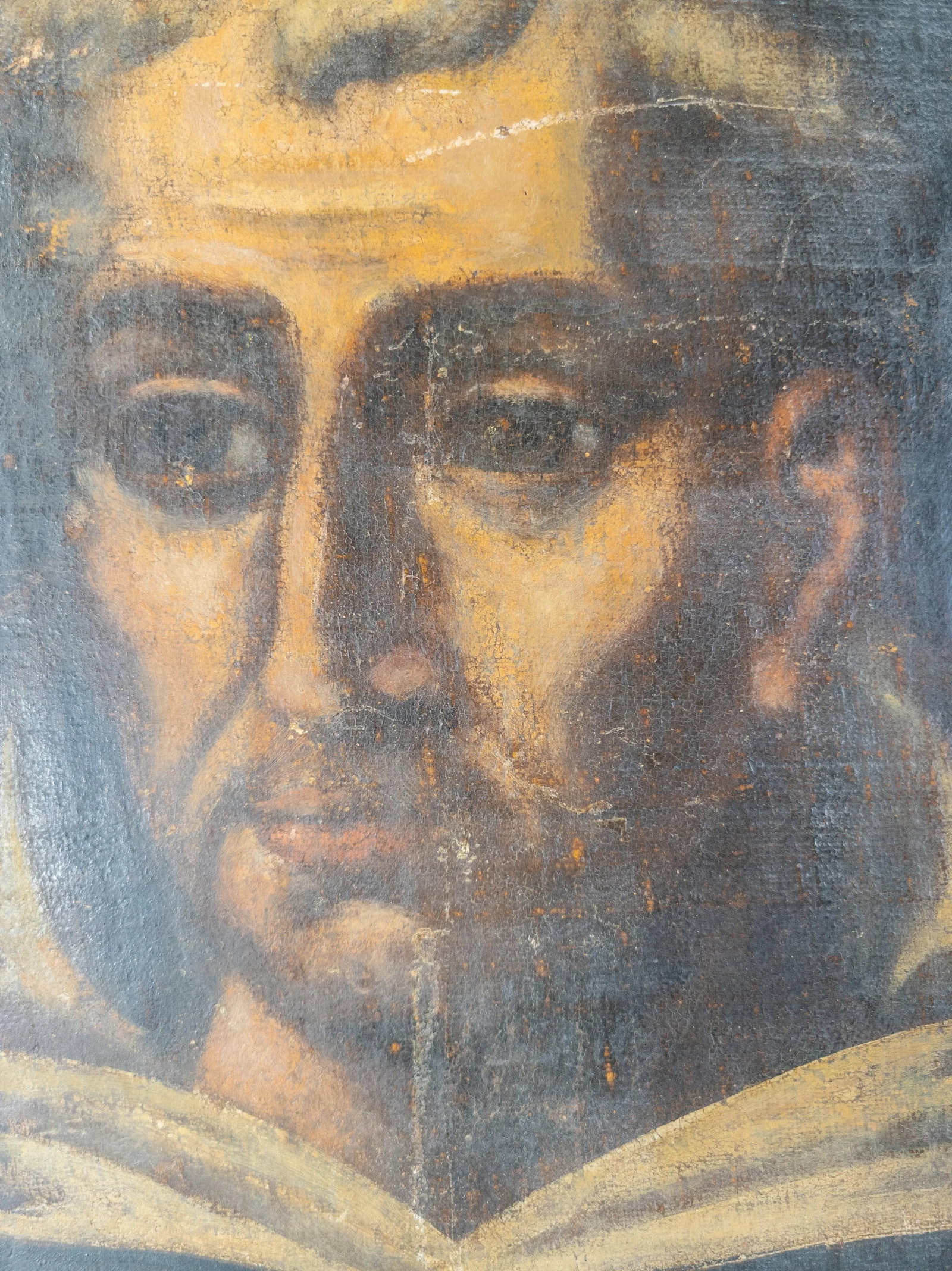 18th Century Italian or Spanish Old Master Painting of a Saint - 7