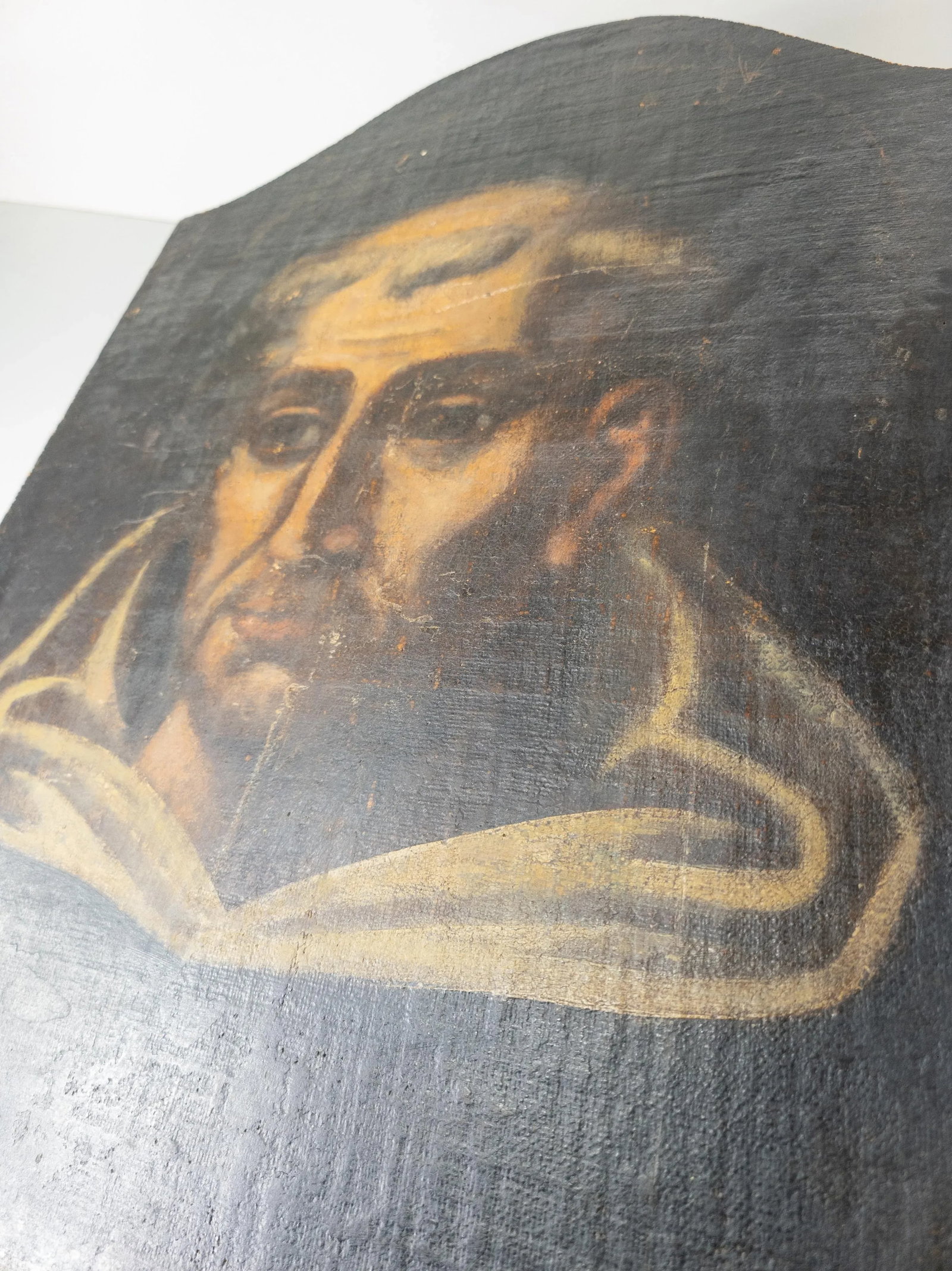 18th Century Italian or Spanish Old Master Painting of a Saint - 9