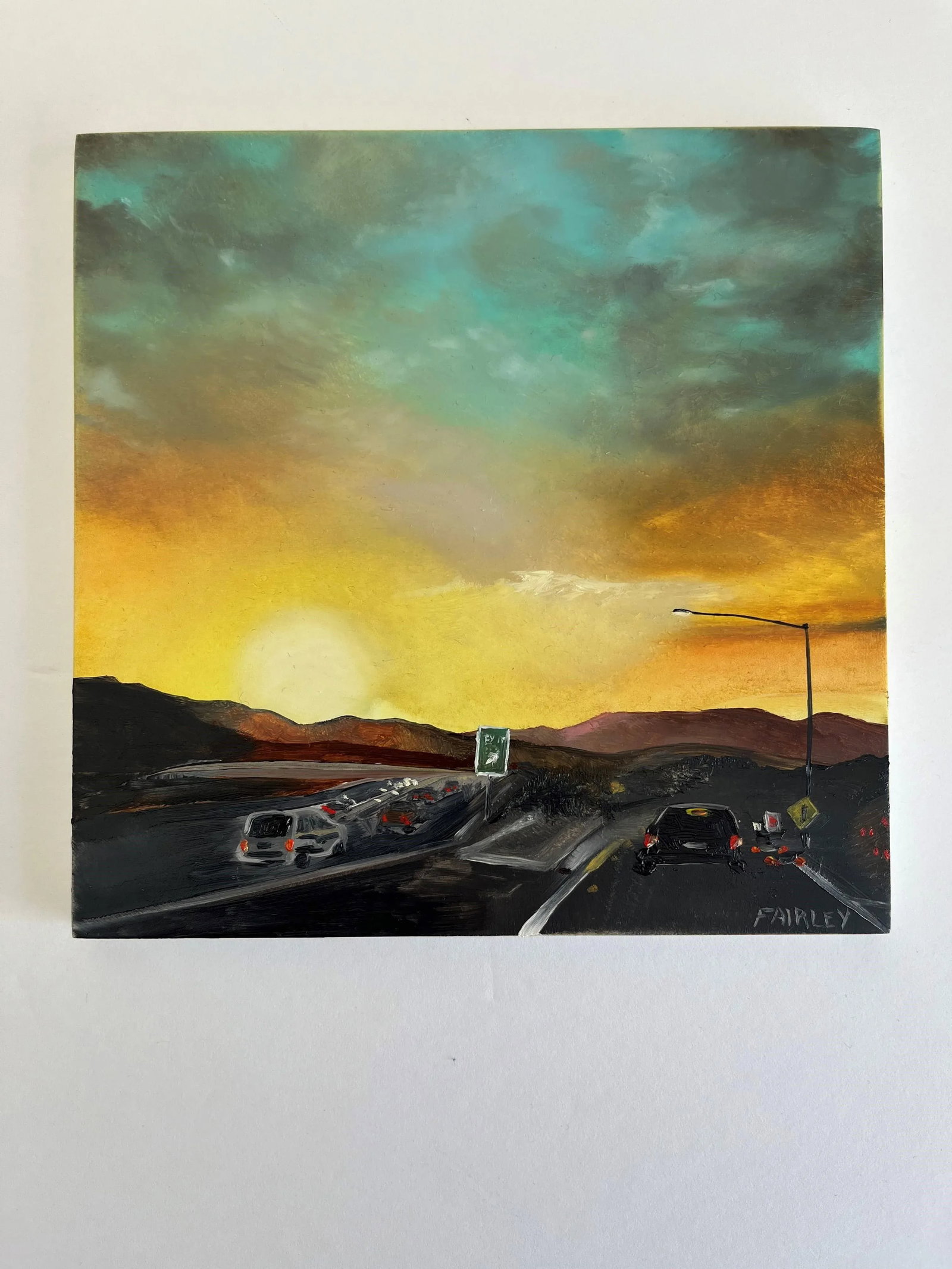 Miniature Los Angeles Oil Painting by Jessica Fairley - 4