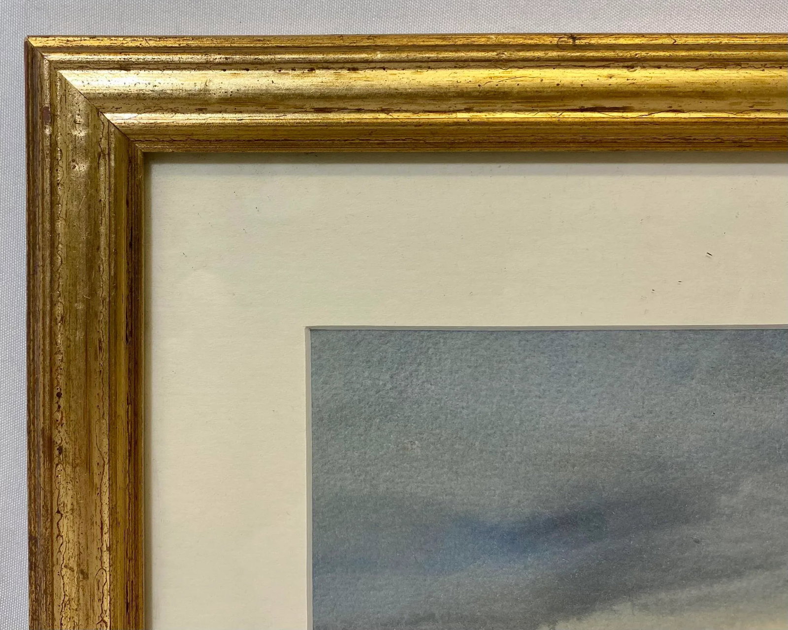 Antique Original Signed Sailboat Watercolor Painting by R C Fry From England - Circa 1918 - 6