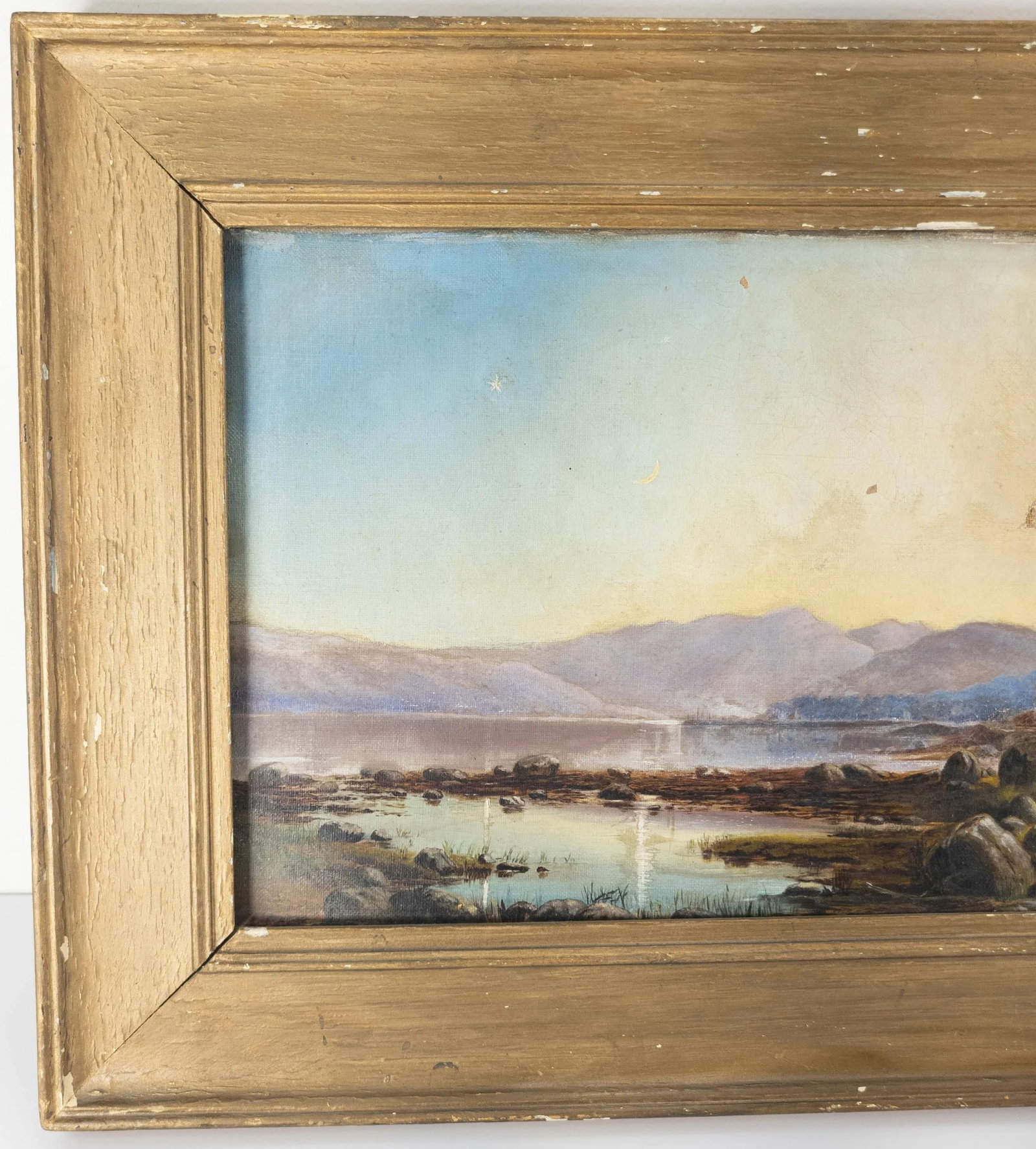 19th Century Scottish Oil Landscape Painting With Edinburgh Labels - 3