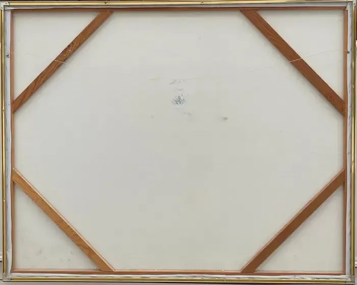Large Lee Reynolds Original Signed Coastal Beach Painting Midcentury Modern Art - 8