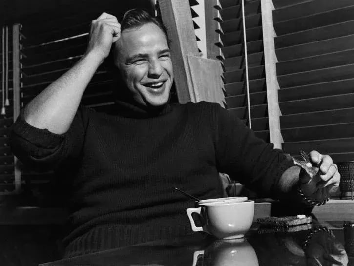 Marlon Brando at His Beverly Glen Home in Los Angeles 1953 (Photo by Sid Avery) - 5