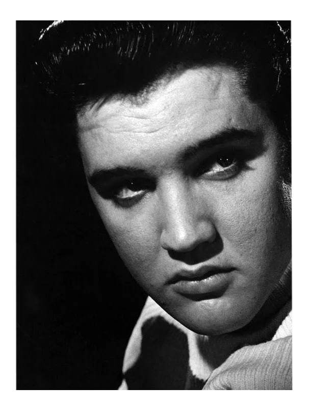 Elvis Presley 1956: Elvis Presley, 1956. 11" x 14" silver gelatin print. Signed on verso by photographer Bill Avery. Edition #04 of an open edition. Condition: Imperfections: No Imperfections Origin: United States