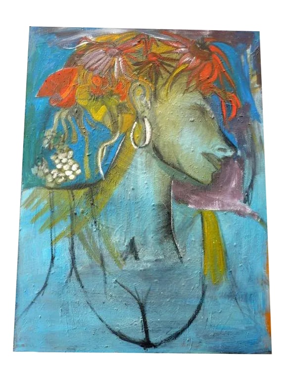 Royi Akavia "Portrait of the Mid-Century Modern Woman" Painting - 2
