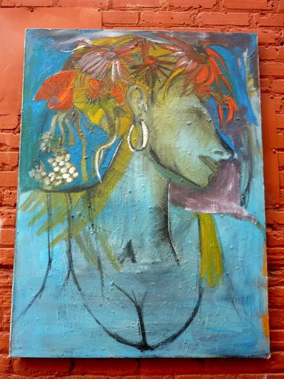 Royi Akavia "Portrait of the Mid-Century Modern Woman" Painting - 4
