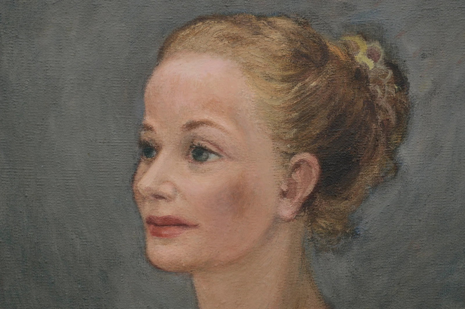 Portrait of a Woman in White Dress by Antonio Sotomayor - 4