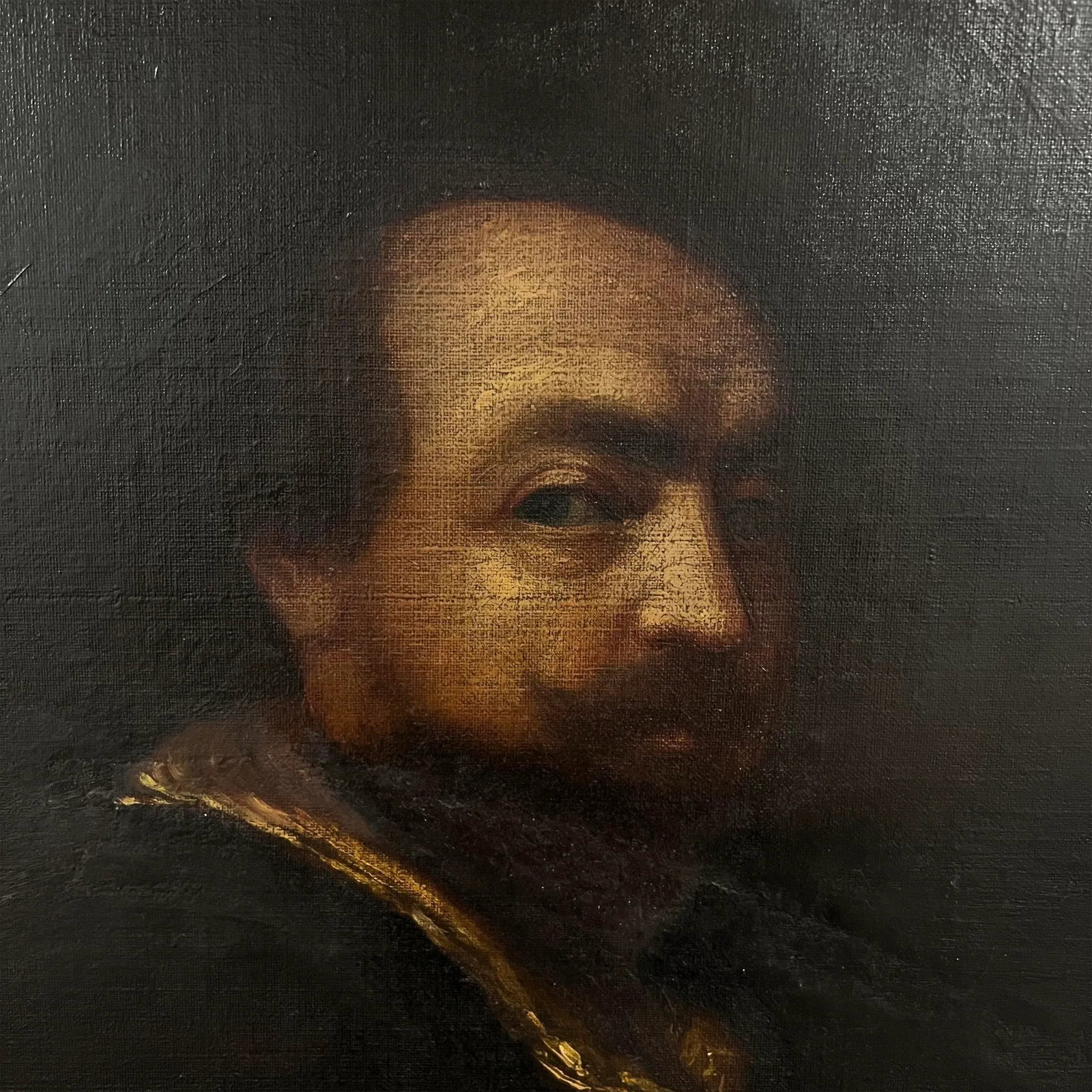 19th Century Study of a Self Portrait by Peter Paul Rubens - 4
