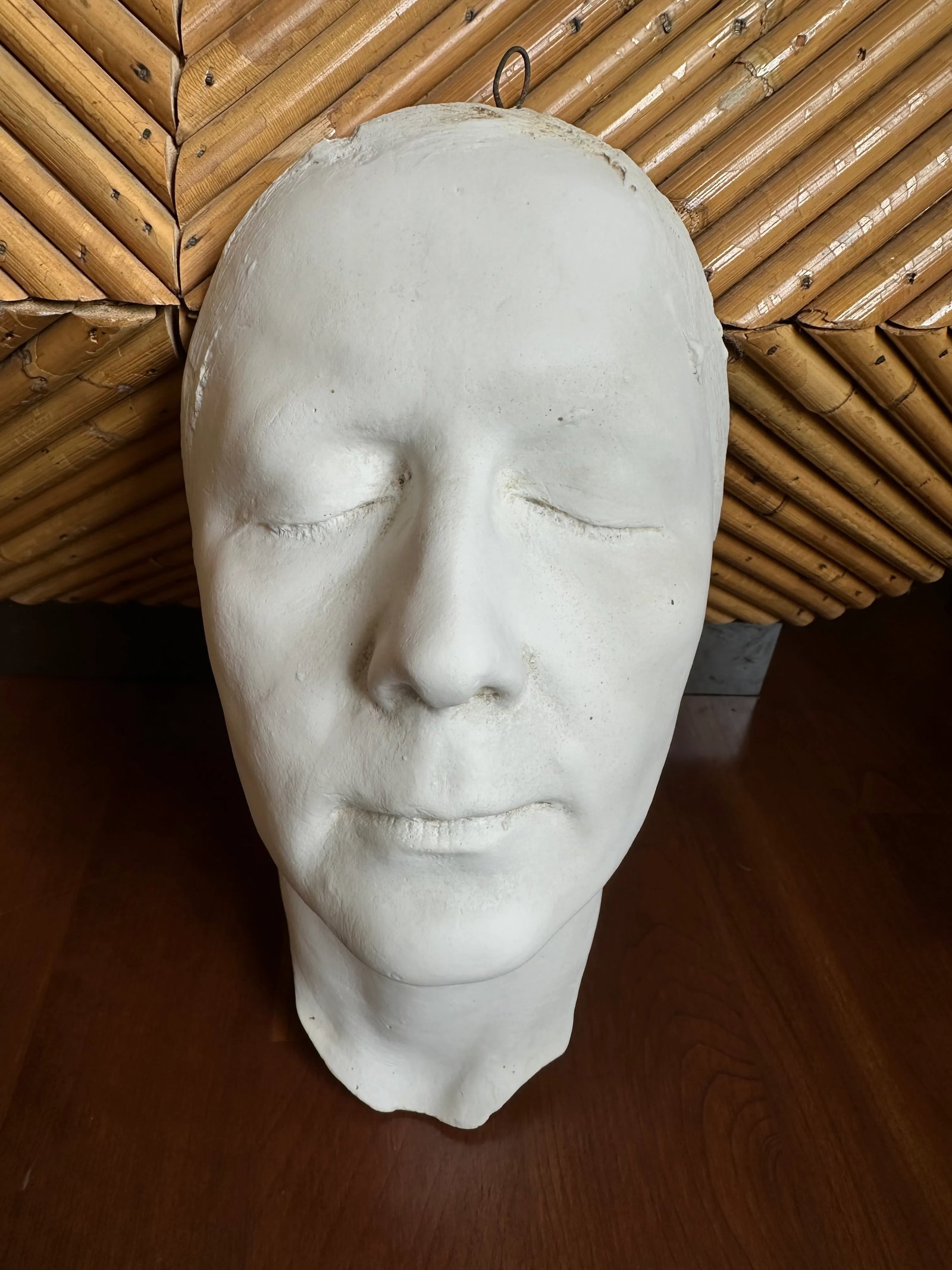 Art Deco Plaster Face Wall or Tabletop Sculpture - 4