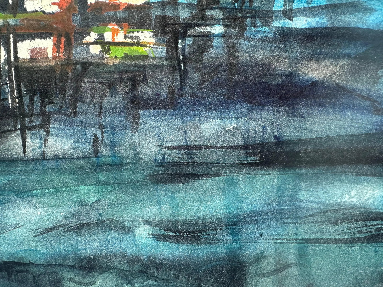 Sunset Sail Watercolor Painting - 6