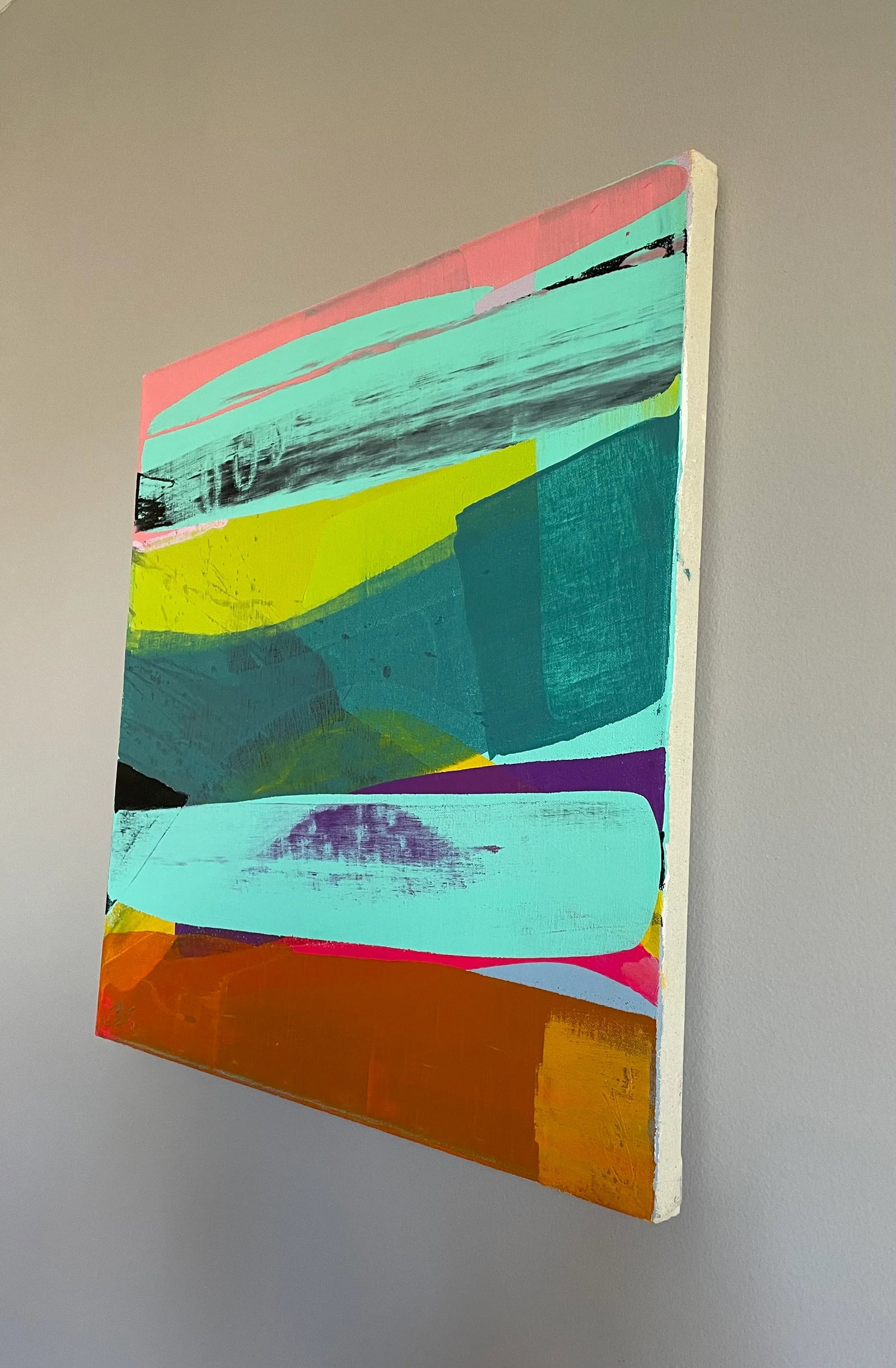 "Haleakala" Original Abstract Painting by Cathe Hendrick - 3