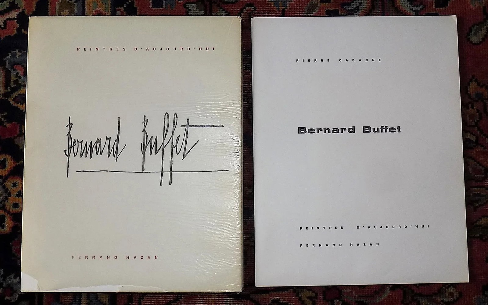 Vintage Signed/Dated Mid 20th Century Modern Bernard Buffet Large Folio Lithographs - Set of 5 - 7