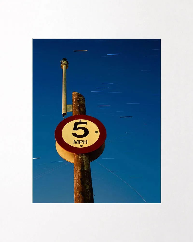 Contemporary Night Photograph "Slow Down" by John Vias - 2