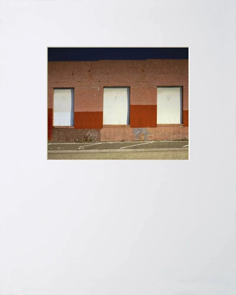 Contemporary Night Photograph "Three Doors" by John Vias - 2
