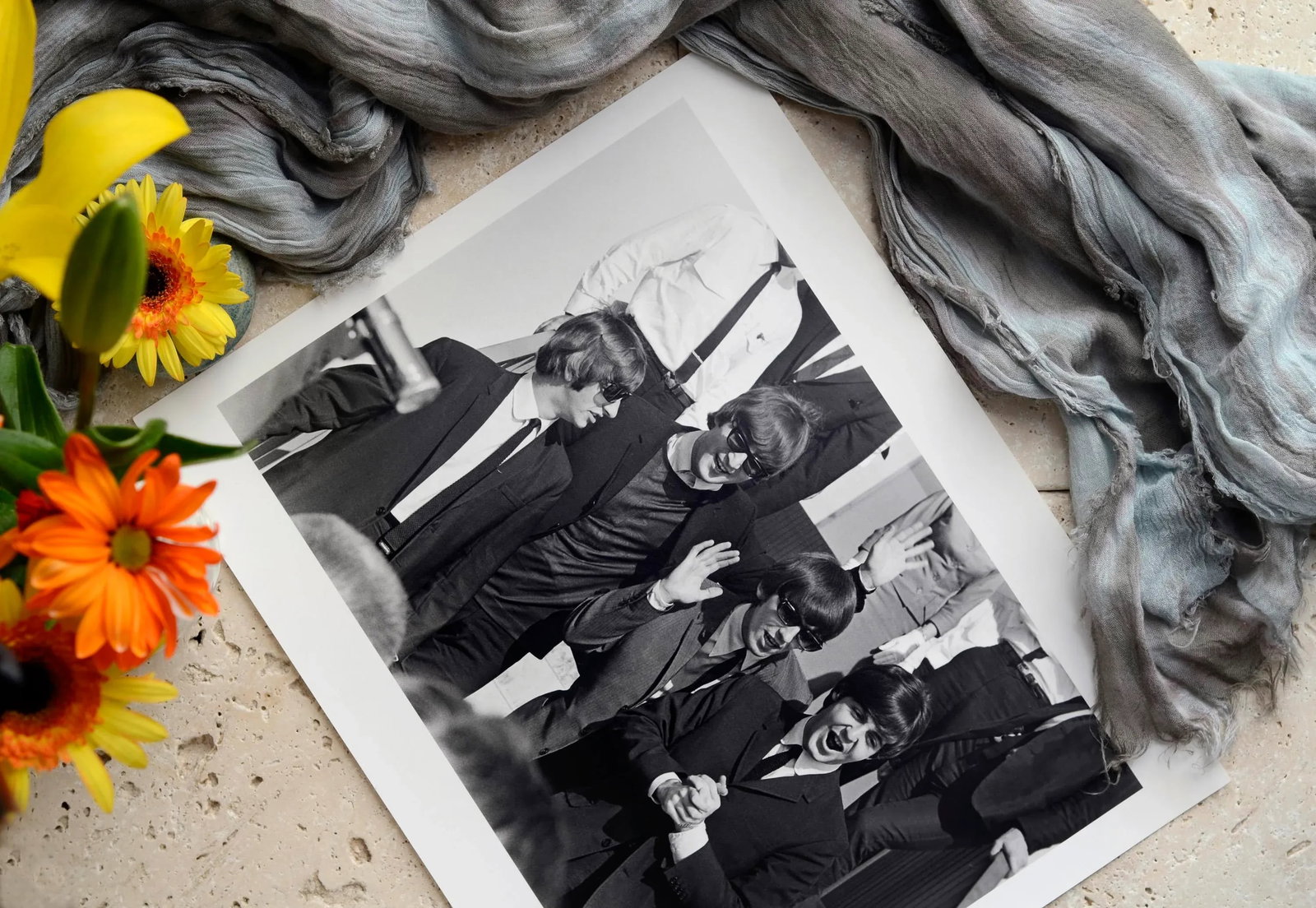 The Beatles (Ringo Starr, John Lennon, George Harrison, Paul McCartney) 1966 - 3