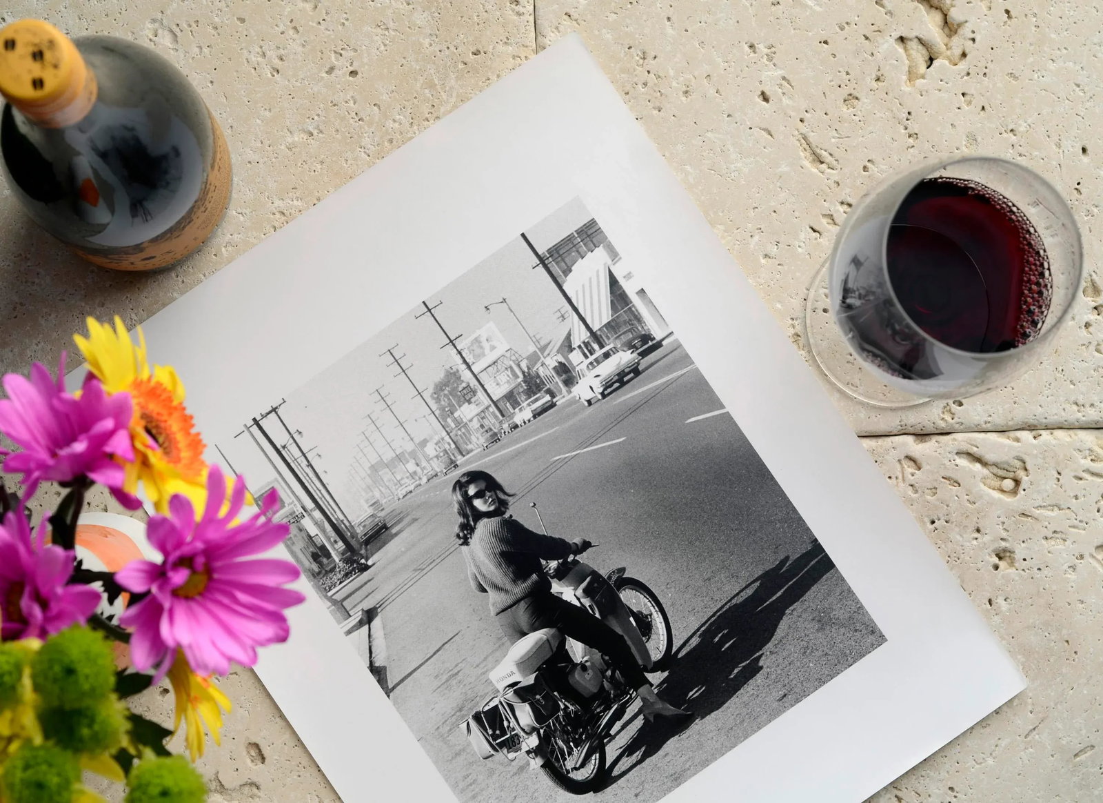 Ann-Margret on Her Honda Motorcycle 1964 - 3