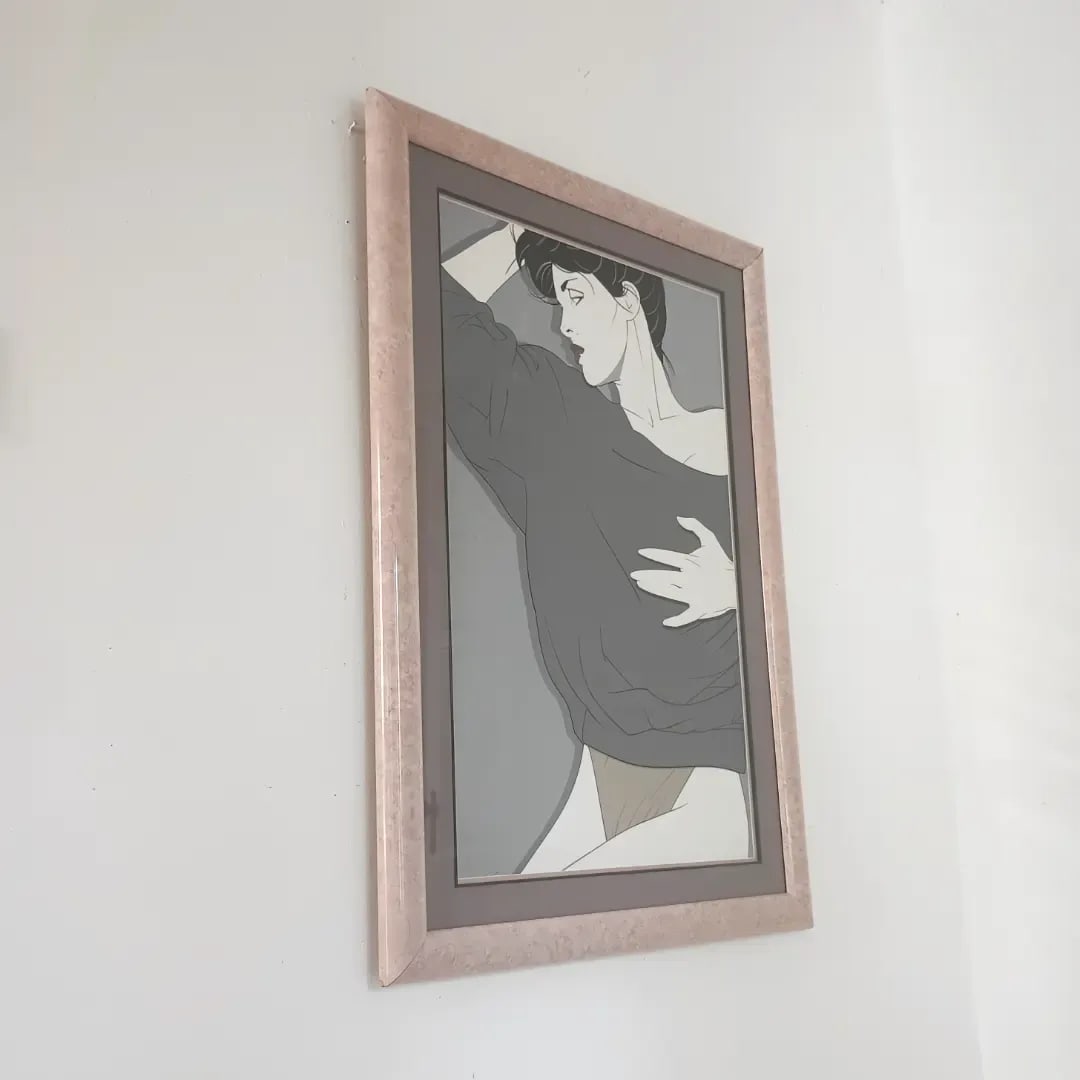1980s Vintage Patrick Nagel Serigraph, Framed - 2