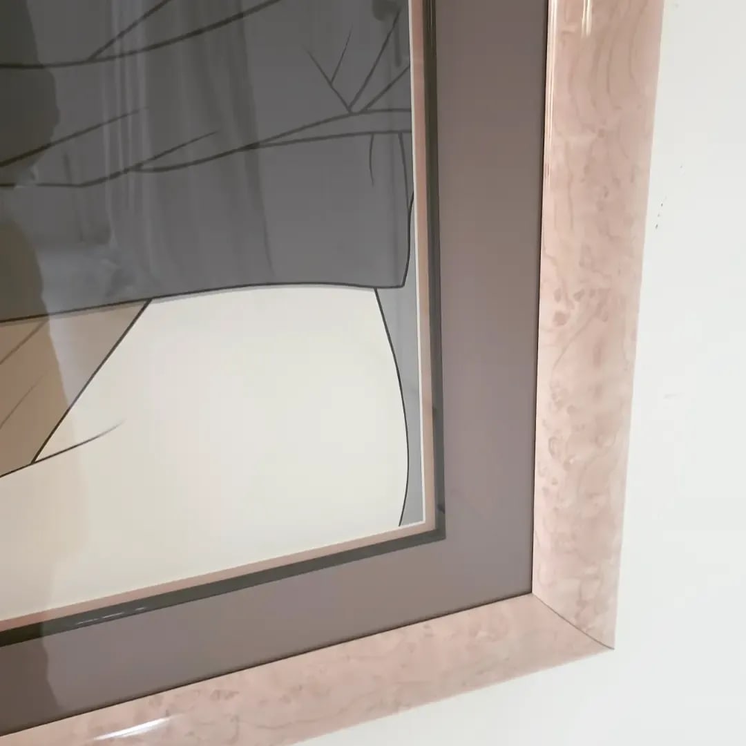 1980s Vintage Patrick Nagel Serigraph, Framed - 5