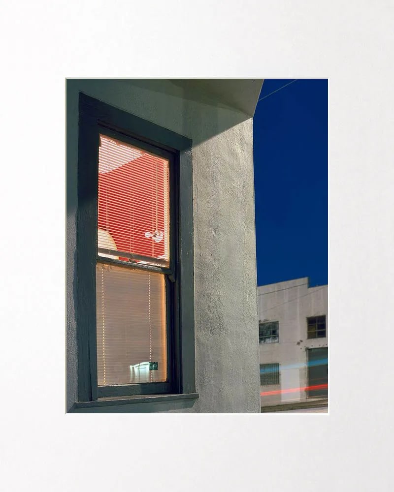 Contemporary Night Photograph "Red Walls" by John Vias - 2