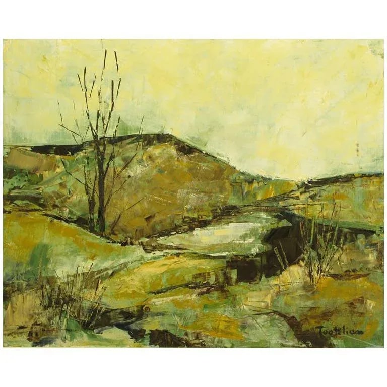 Impressionist Landscape Oil Painting by Tootelian - 6