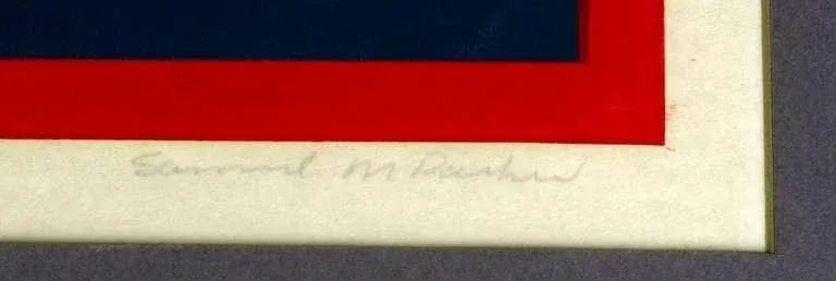 Artist's Proof "Deco Jean" By Samuel M Parker - 3