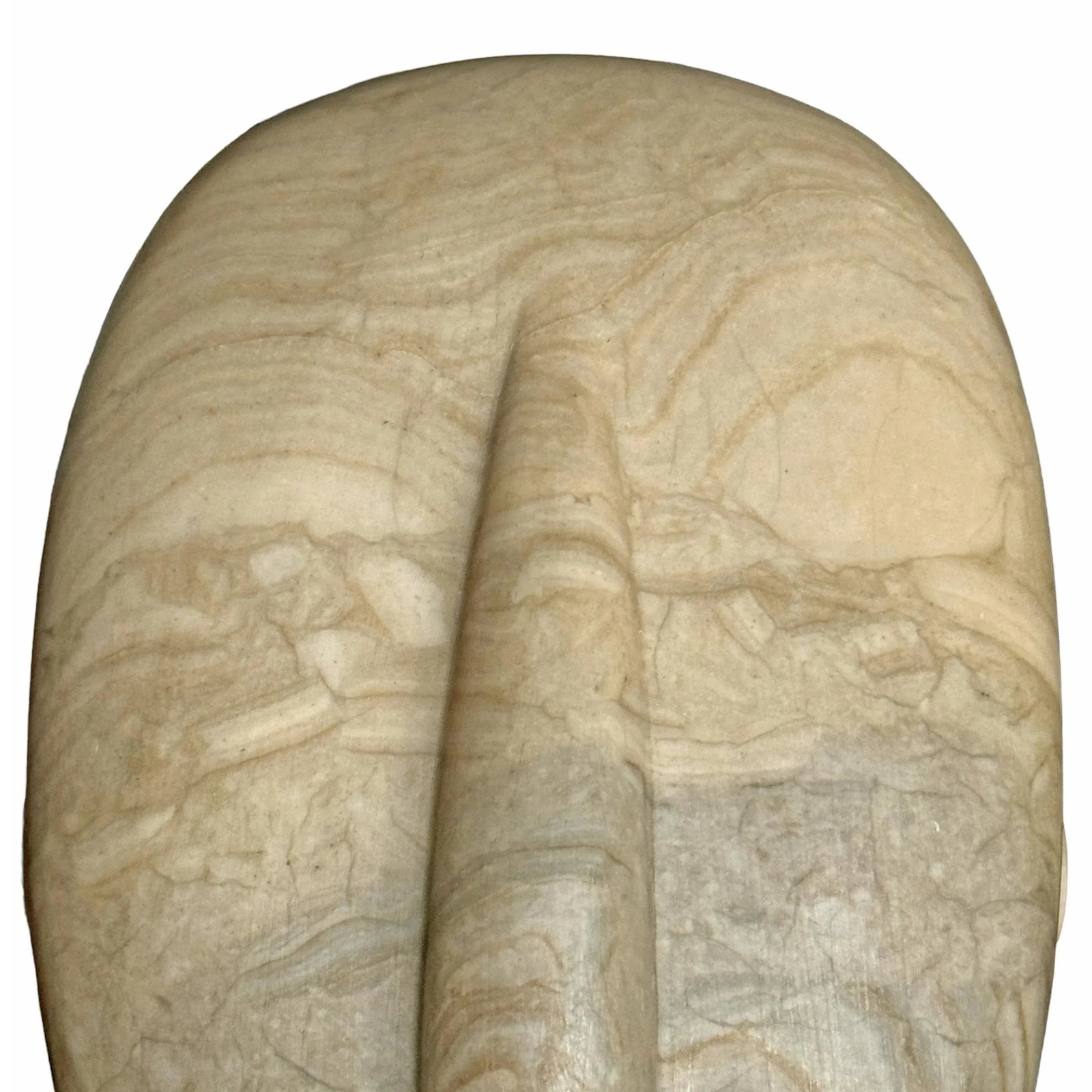 Modernist Carved Stone Portrait Bust - 11