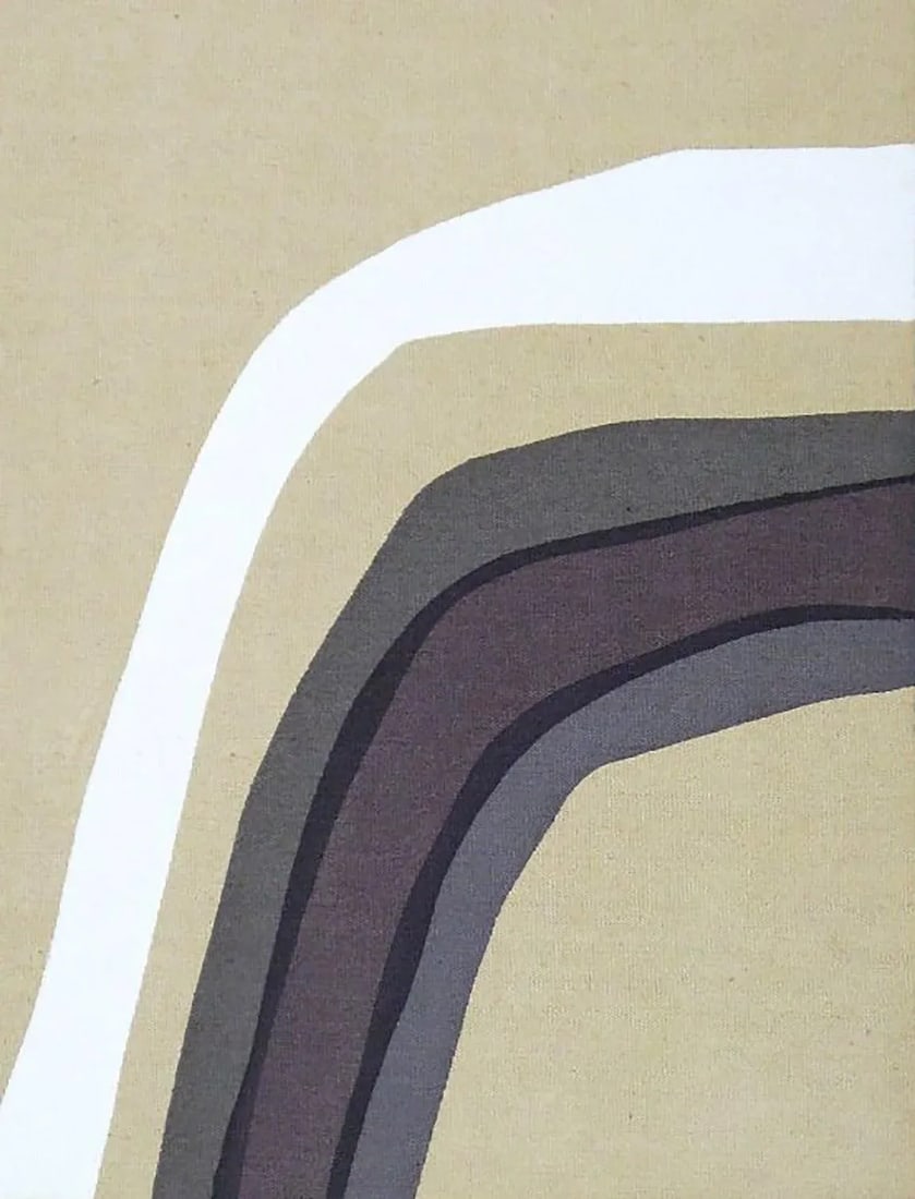 Large 1970s Abstract Expressionist Painting by Lawless - 5