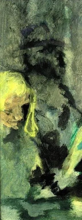 Large Figurative Abstract Oil by Chicago Artist Robert D Smeltzer - 5