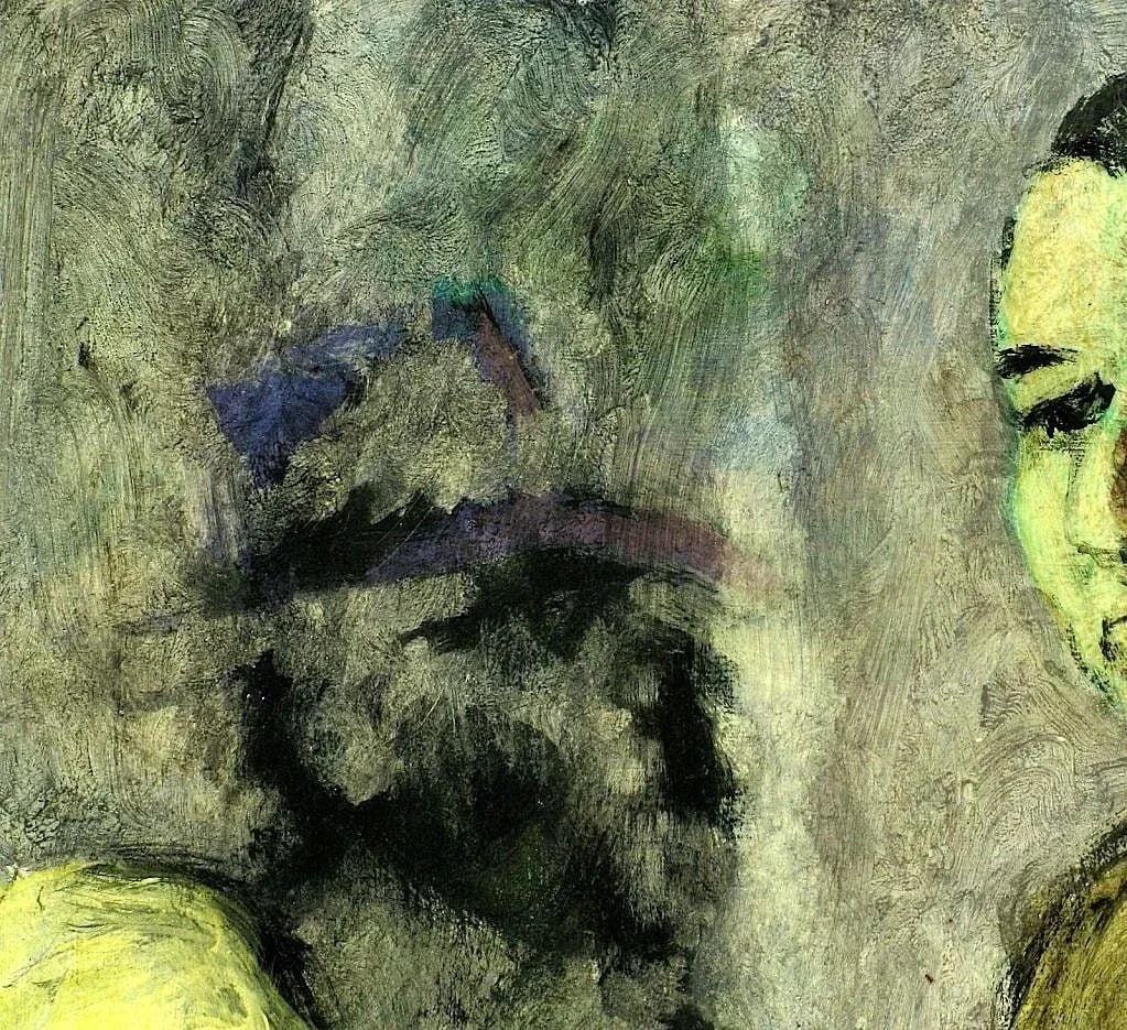 Large Figurative Abstract Oil by Chicago Artist Robert D Smeltzer - 6