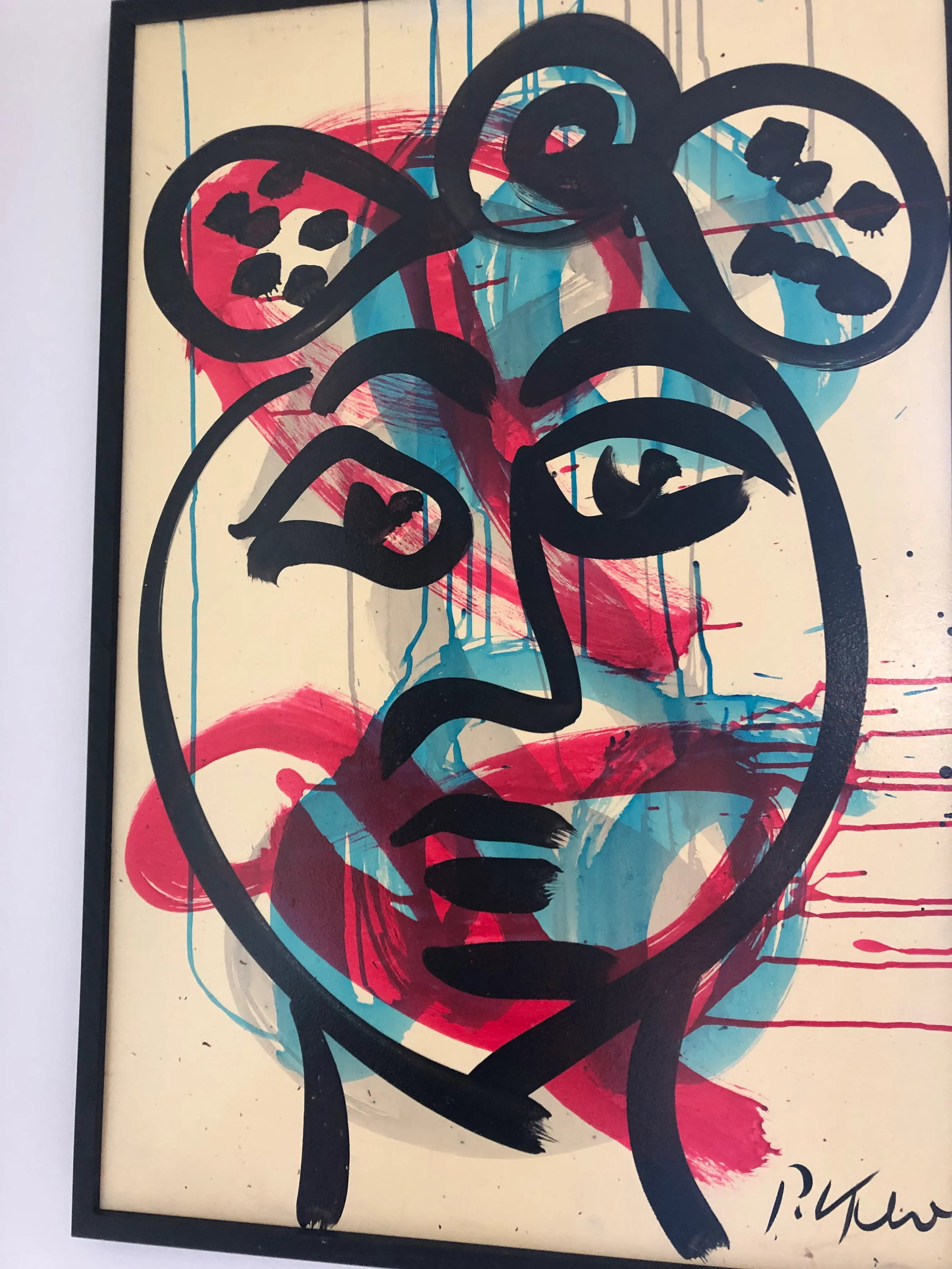 Modern Peter Robert Keil Signed Expressionist Painting With Certificate of Authenticity - 2
