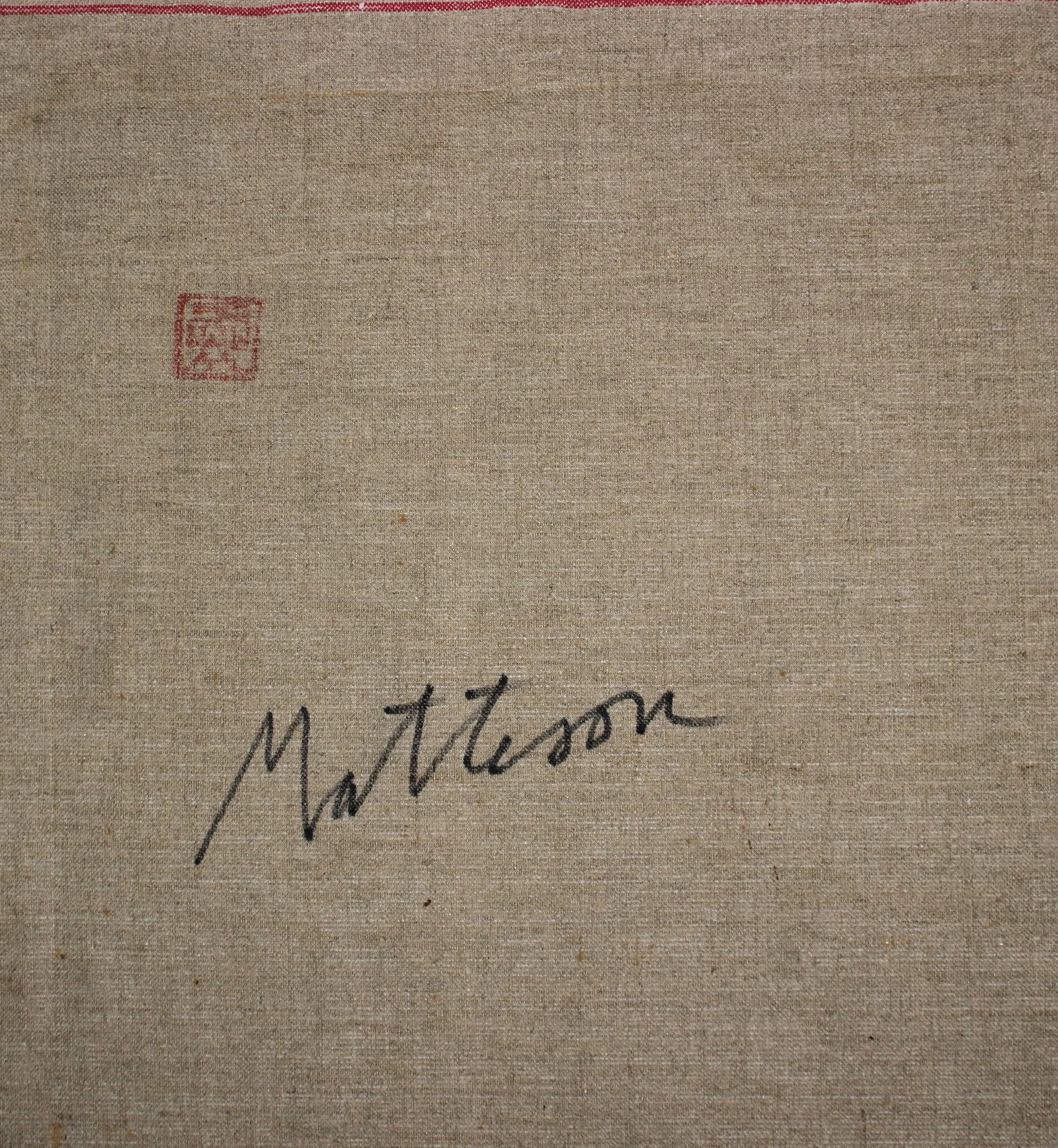 Rip Matteson Woman With Glasses, Modernist Portrait in Oil, 1969 1969 - 2