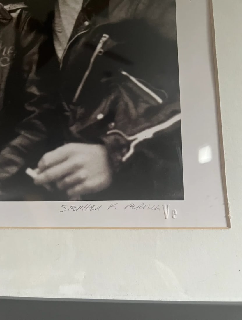 Framed 'The Lords of Flatbush" Photograph by Steven F. Verona 1972 1/20 - 4