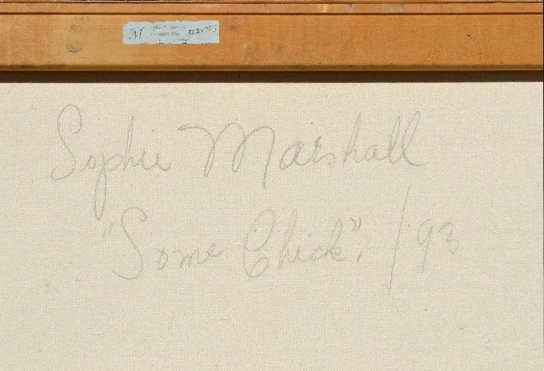 Sophie D. Marshall Some Chick by Sophie Marshall 1993 - 4