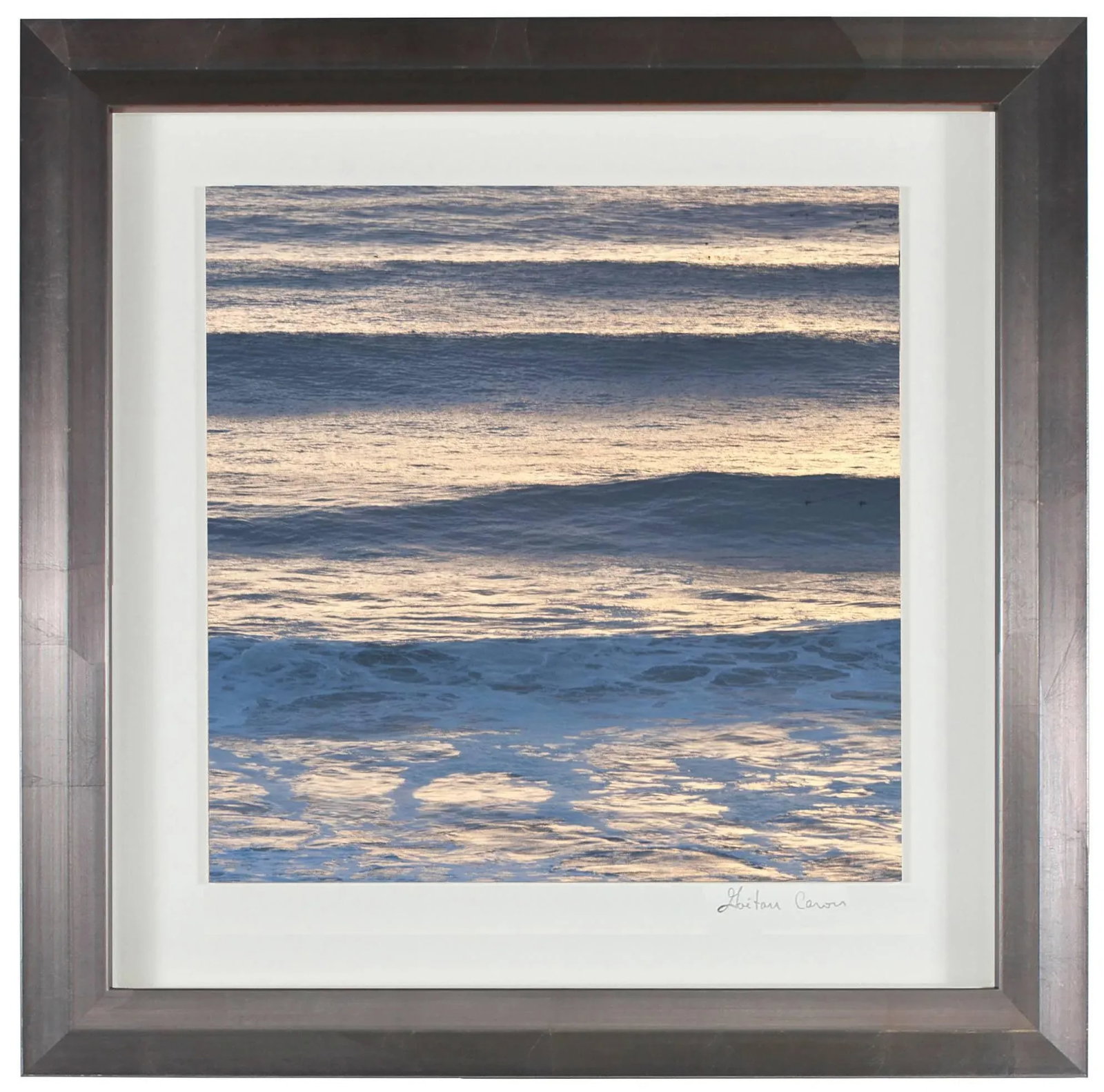 Gaetan Caron "Texture 8: Waves", Pacific Ocean at the California Lost Coast 2015 - 4