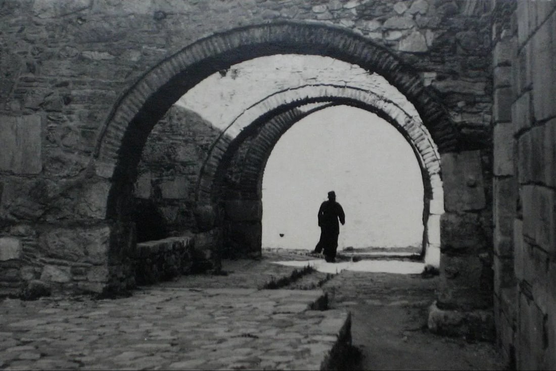 Roz Joseph "Man on City Streets" Yugoslavia, Black and White Photograph, 1960s - 2