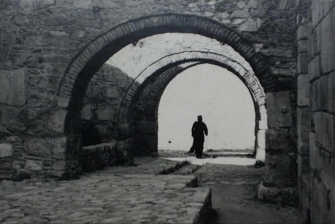 Roz Joseph "Man on City Streets" Yugoslavia, Black and White Photograph, 1960s - 3