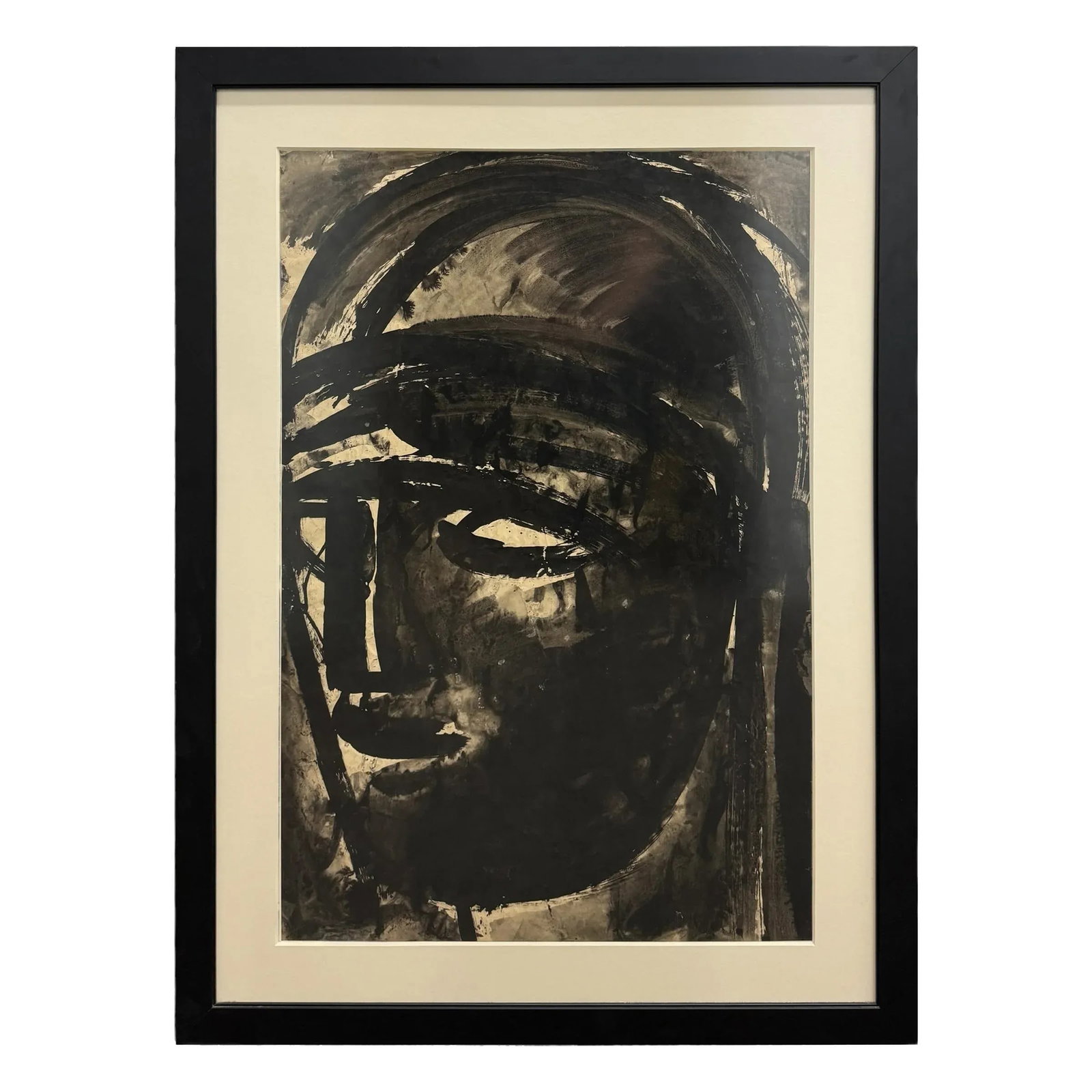 Set of Two Framed Sylvia Schuster Portraits - 4