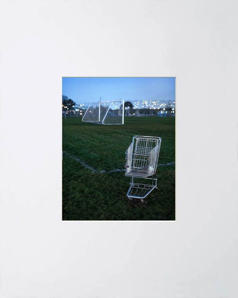 Contemporary Night Photograph "Shopping Cart" by John Vias - 2