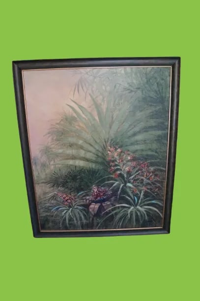 1960s Lee Reynolds Large Floral Painting - 3
