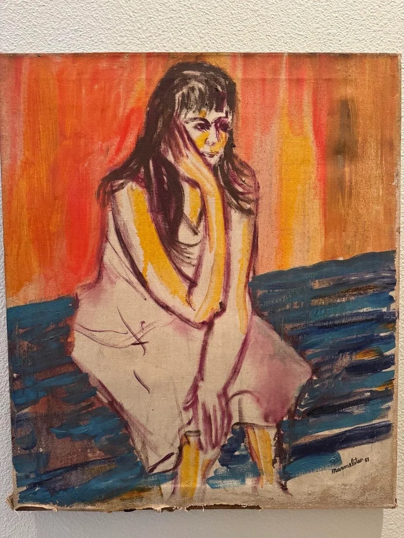 1960s Michael Meyer Marmelstein Painting - 2
