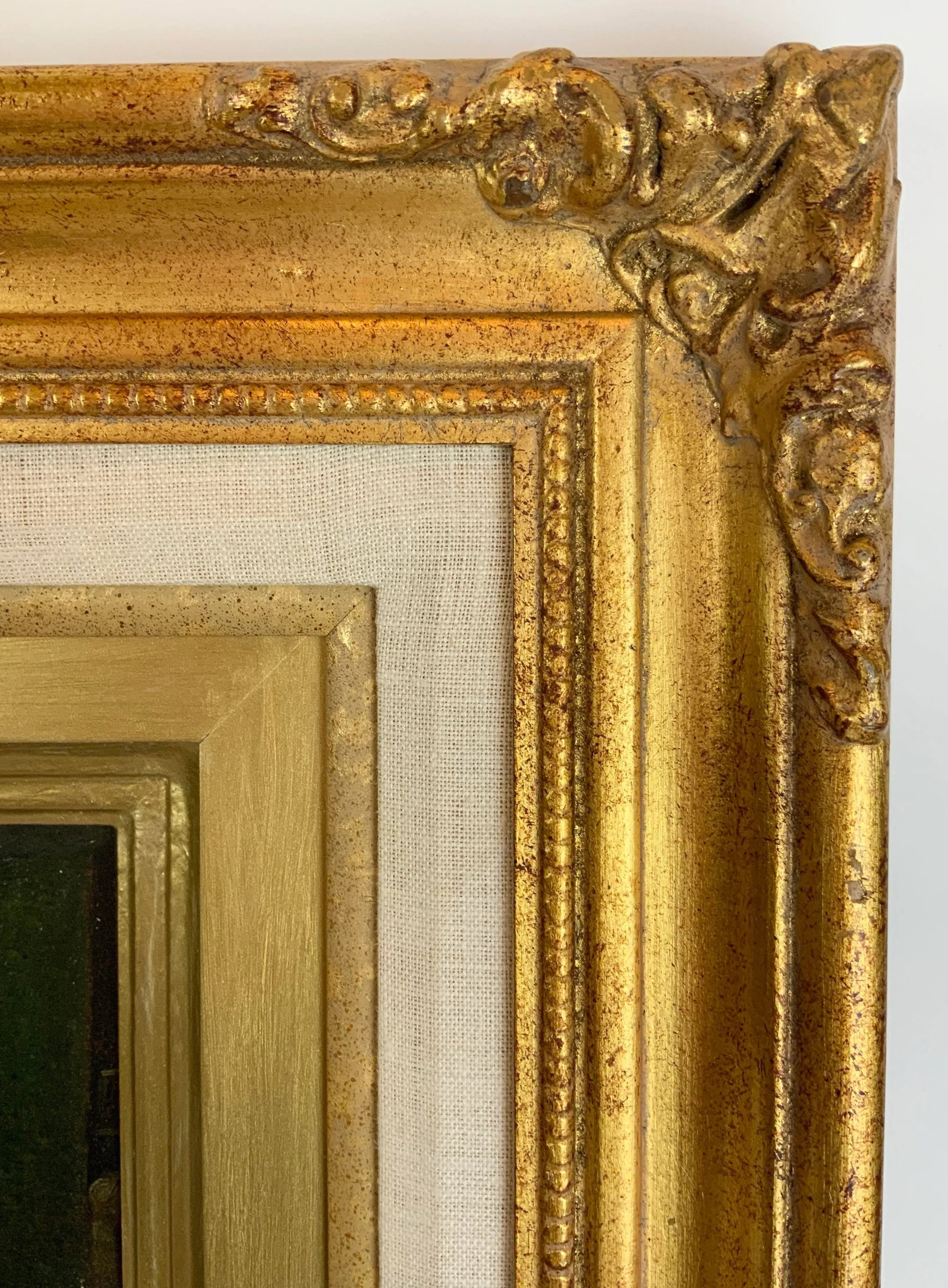 19th Century James Kerr Lawson Oil on Board Painting, Framed - 10