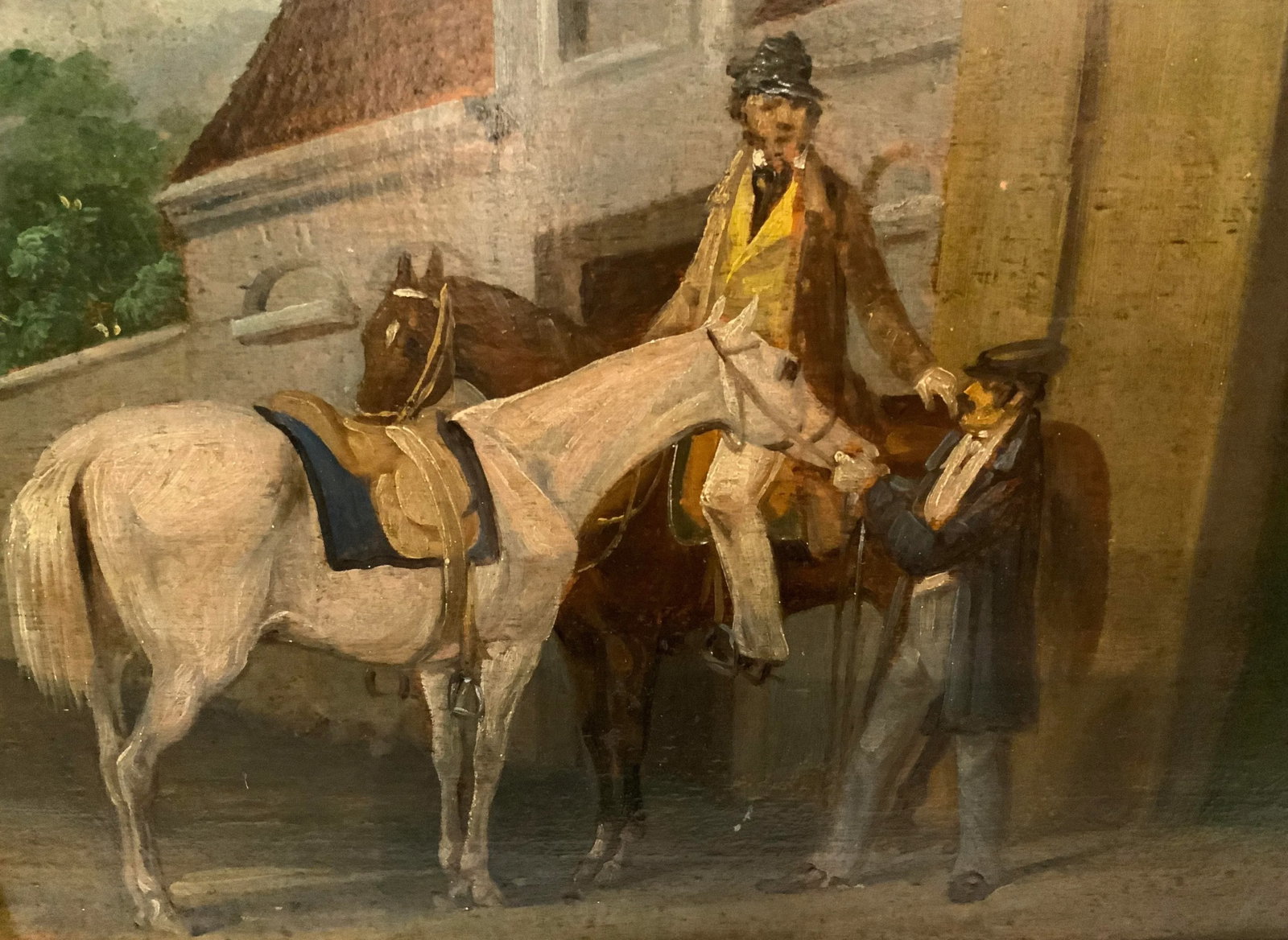 19th Century James Kerr Lawson Oil on Board Painting, Framed - 3