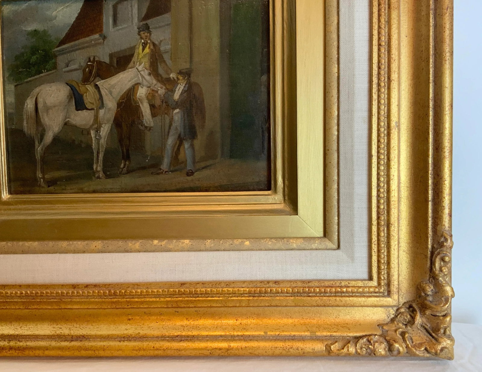 19th Century James Kerr Lawson Oil on Board Painting, Framed - 7