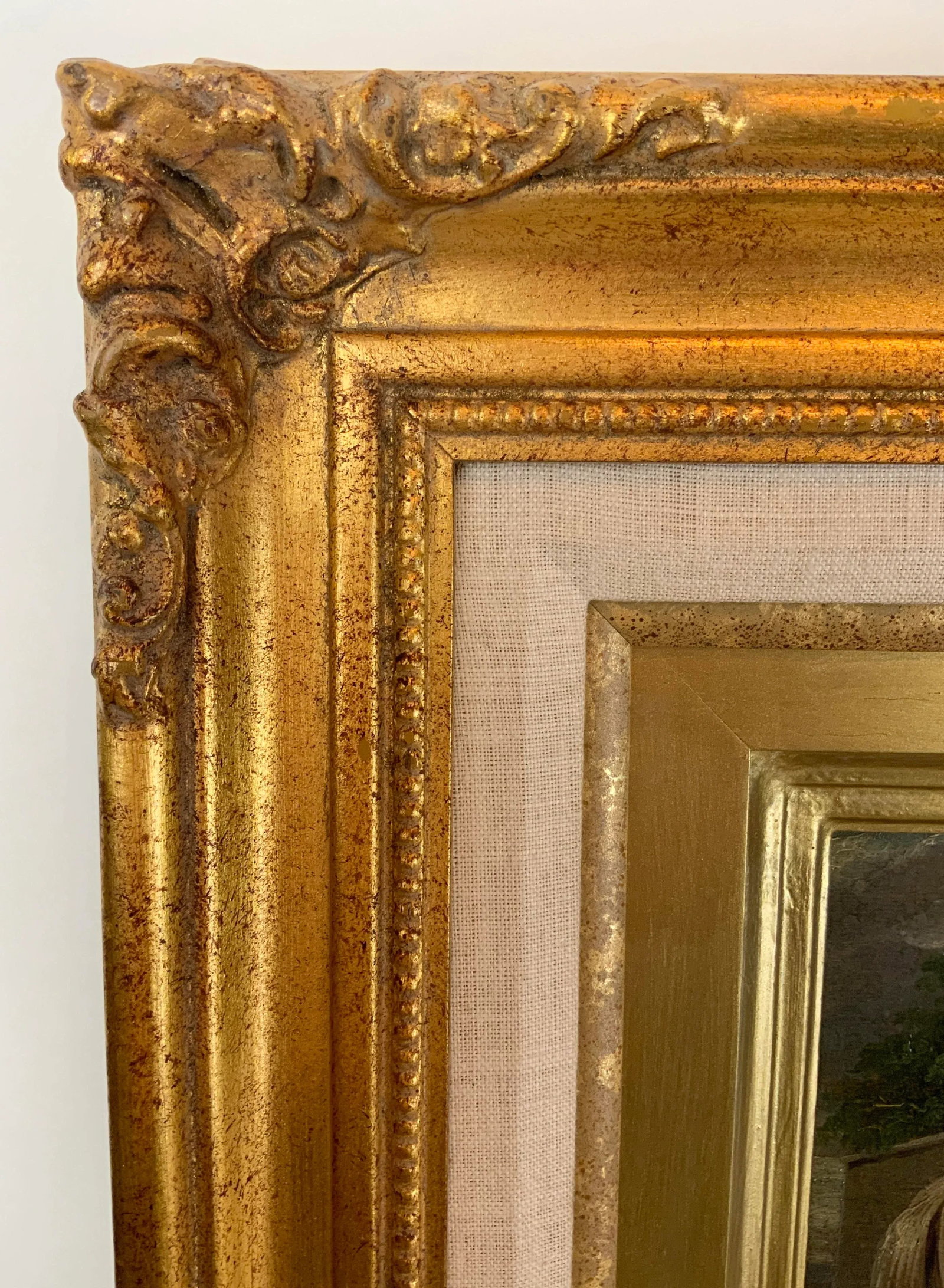 19th Century James Kerr Lawson Oil on Board Painting, Framed - 9